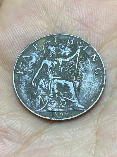 2025年第九十场(总第一百一十六场）外国好品散币(免佣金) - 英国🇬🇧1899(1900)年1法新(维多利亚女王老年披纱，第二版)