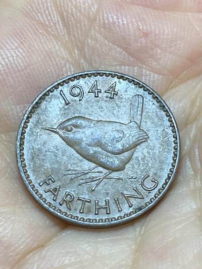 2025年第九十场(总第一百一十六场）外国好品散币(免佣金) - 英国🇬🇧1944年1法新(乔治六世第一版)