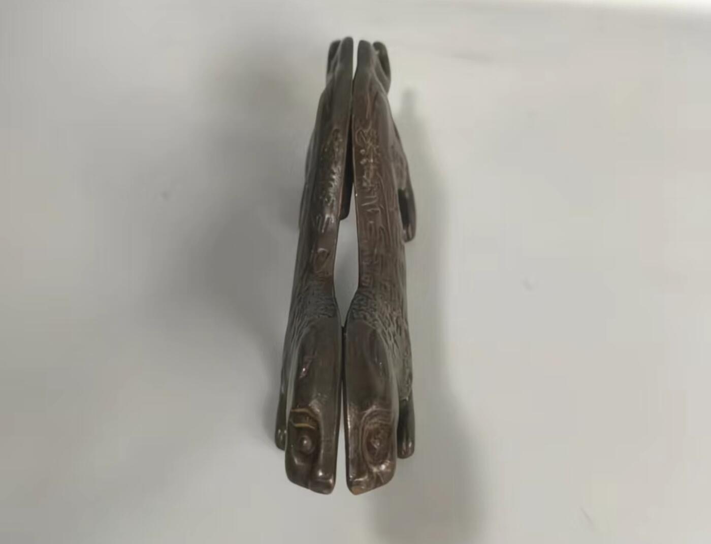 古玩杂相专场（2） 古玩老铜器虎符摆件
