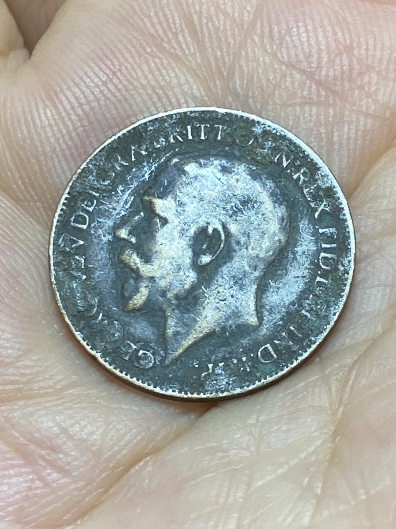 2025年第九十场(总第一百一十六场）外国好品散币(免佣金) 英国🇬🇧1914年1法新(乔治五世第一版)