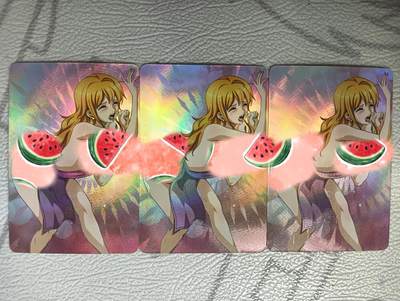 花开卡拍第38期（9月14号周日截拍，品控勿拍!!!拍品不寄存，运费5元，自制卡难免瑕疵，可能存在轻微撞角爆边等出厂瑕疵，品控介意勿拍！） - 艺术卡，娜美，彩闪三宫