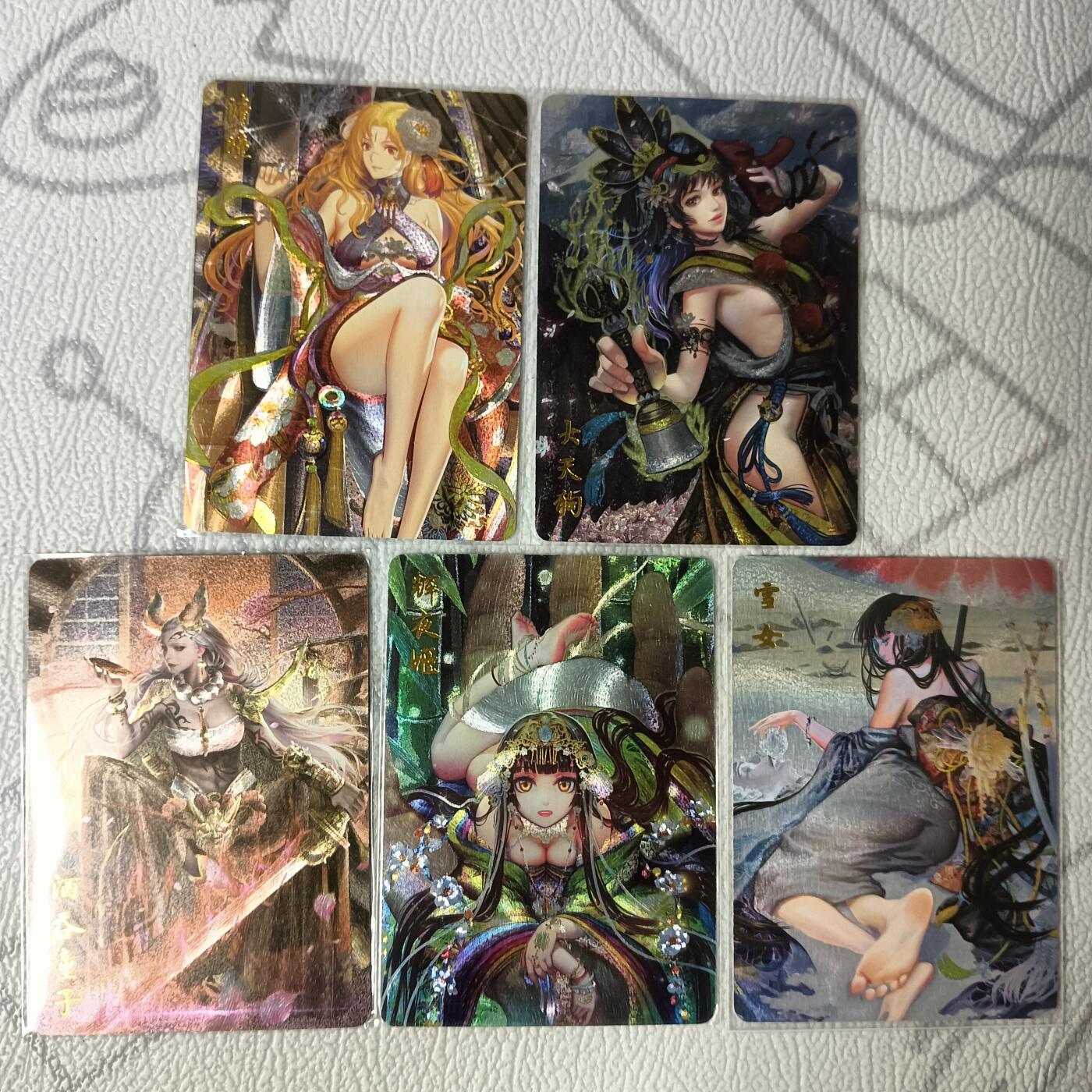 花开卡拍第38期（9月14号周日截拍，品控勿拍!!!拍品不寄存，运费5元，自制卡难免瑕疵，可能存在轻微撞角爆边等出厂瑕疵，品控介意勿拍！）
