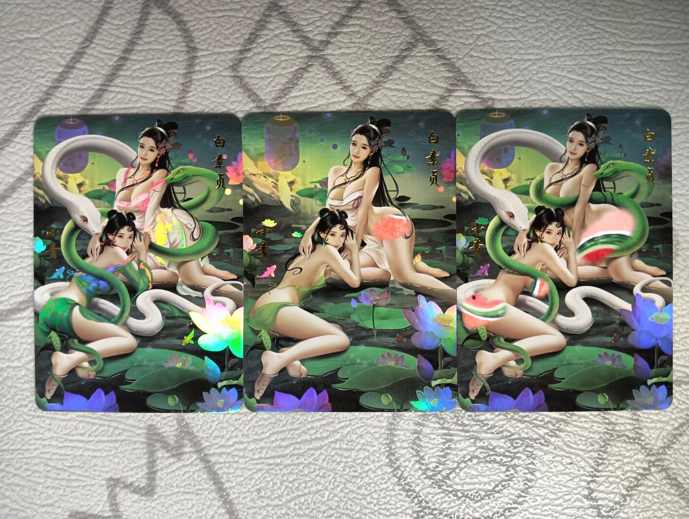 花开卡拍第38期（9月14号周日截拍，品控勿拍!!!拍品不寄存，运费5元，自制卡难免瑕疵，可能存在轻微撞角爆边等出厂瑕疵，品控介意勿拍！）