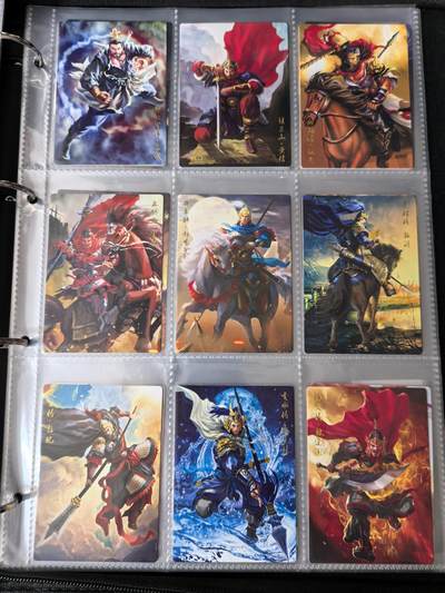 粤A卡牌第10期（9月17日22:00截拍） 【套卡】豪卡水浒无双篇108将-精雕工艺 一套108张