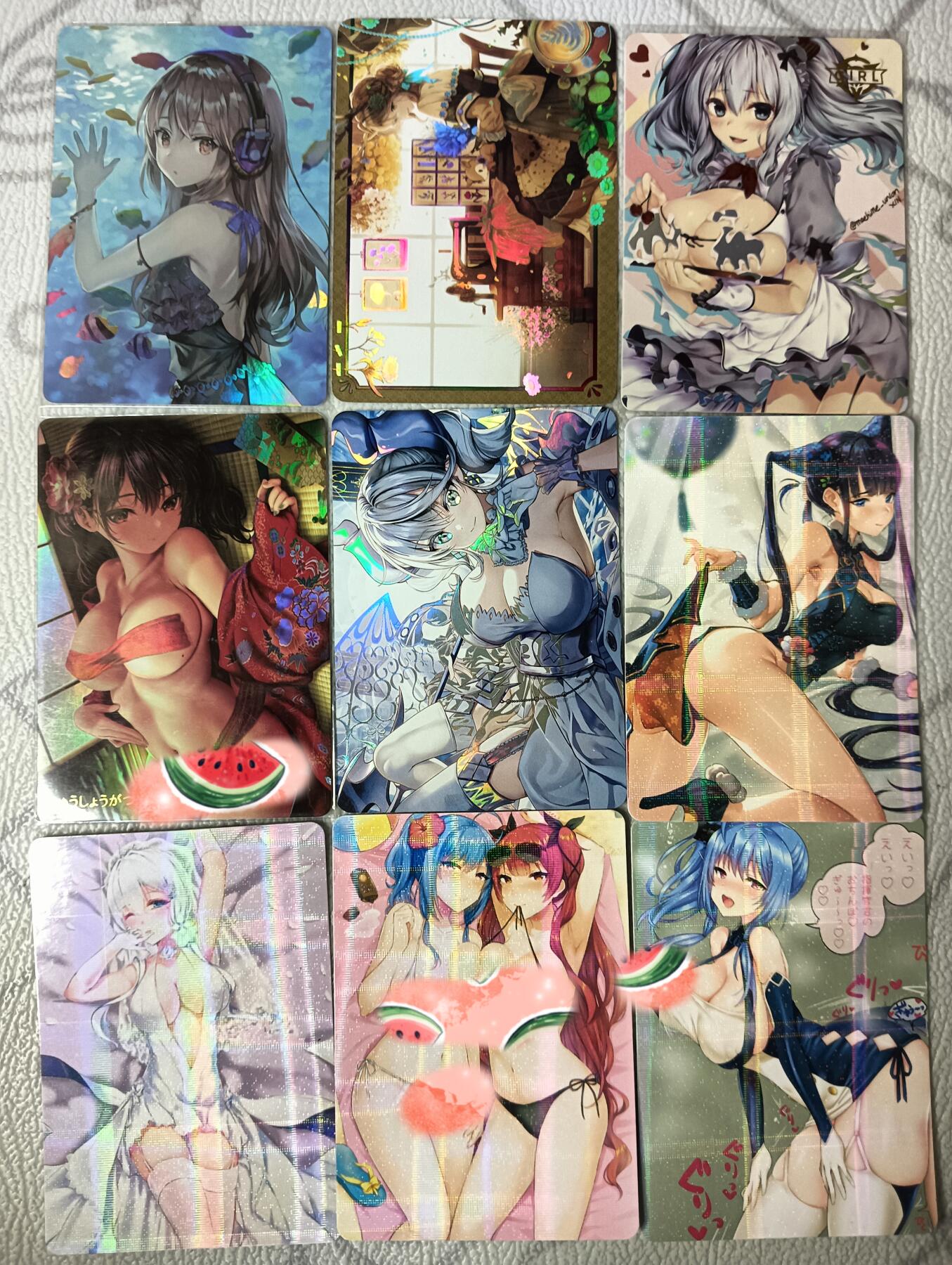 花开卡拍第38期（9月14号周日截拍，品控勿拍!!!拍品不寄存，运费5元，自制卡难免瑕疵，可能存在轻微撞角爆边等出厂瑕疵，品控介意勿拍！）