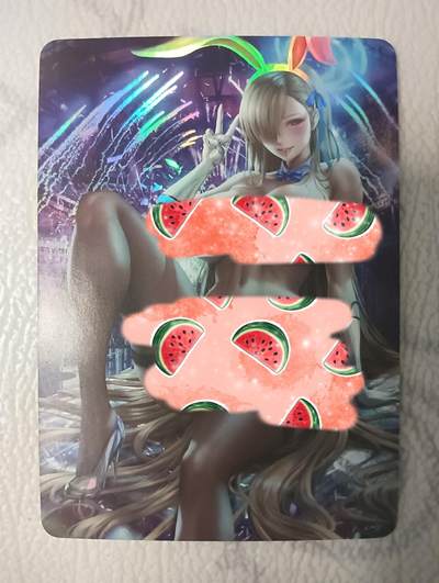 花开卡拍第38期（9月14号周日截拍，品控勿拍!!!拍品不寄存，运费5元，自制卡难免瑕疵，可能存在轻微撞角爆边等出厂瑕疵，品控介意勿拍！） - 艺术卡 卡将 星际兔女郎 彩闪单卡