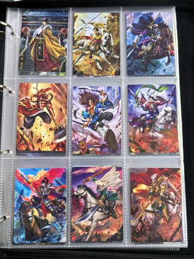 粤A卡牌第10期（9月17日22:00截拍） 【套卡】豪卡水浒忠义篇108将-精雕工艺 一套108张