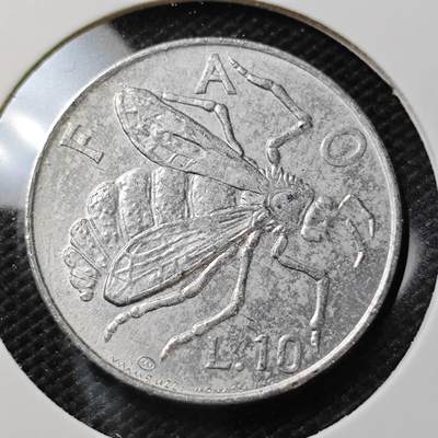KK钱币收藏小铺 第336场 2月预留时间 周末发货 - 1974圣马力诺10里拉