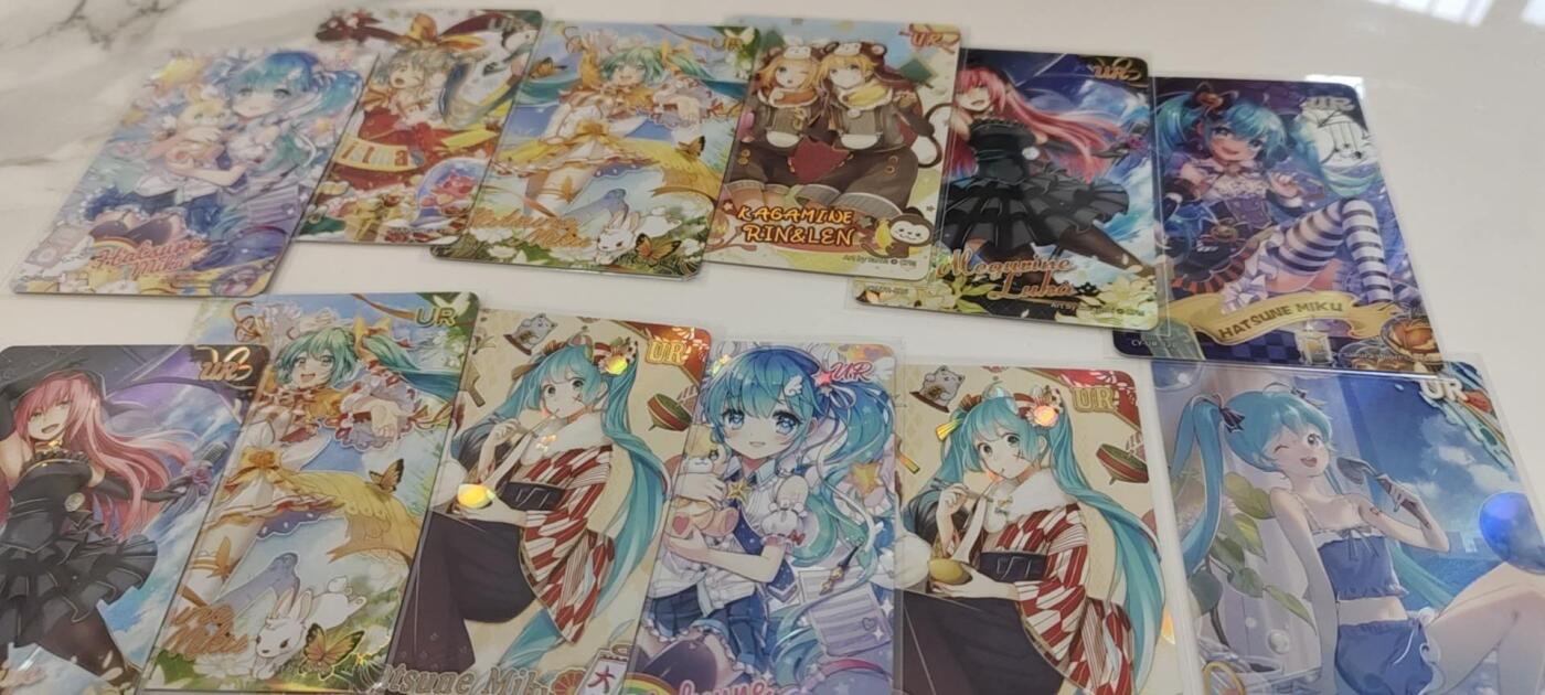 秋原瞳的小店第二十二期（持续收拍，卡游各系列最新活动卡一次看过瘾） 卡游初音12张ur.性价比之王