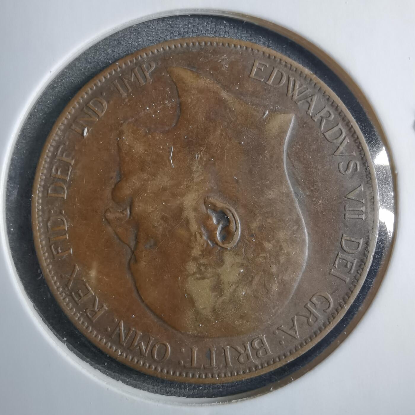 沼泽如烟--第838场 英国1907年1便士