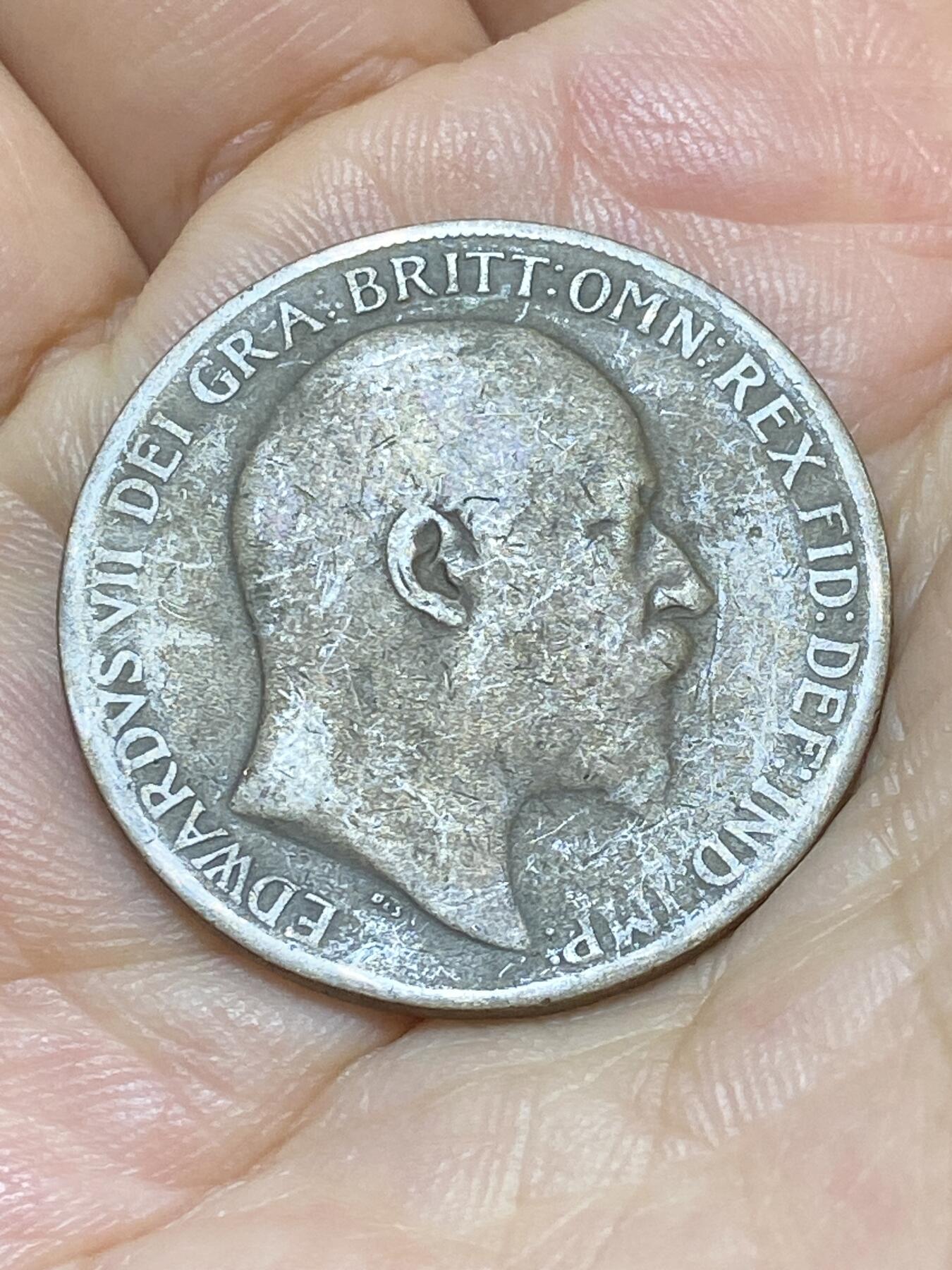 2025年第九十场(总第一百一十六场）外国好品散币(免佣金) 英国🇬🇧1910年1便士(爱德华七世逝世年，关门年)