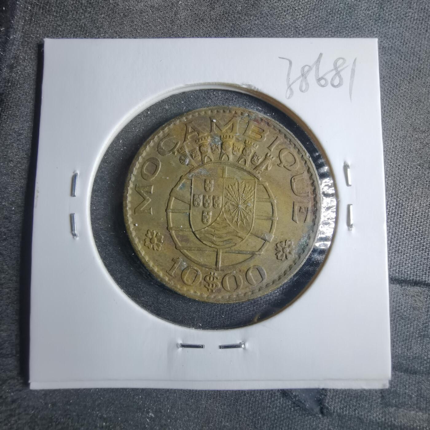 沼泽如烟--第838场 葡属莫桑比克1970年10埃斯库多