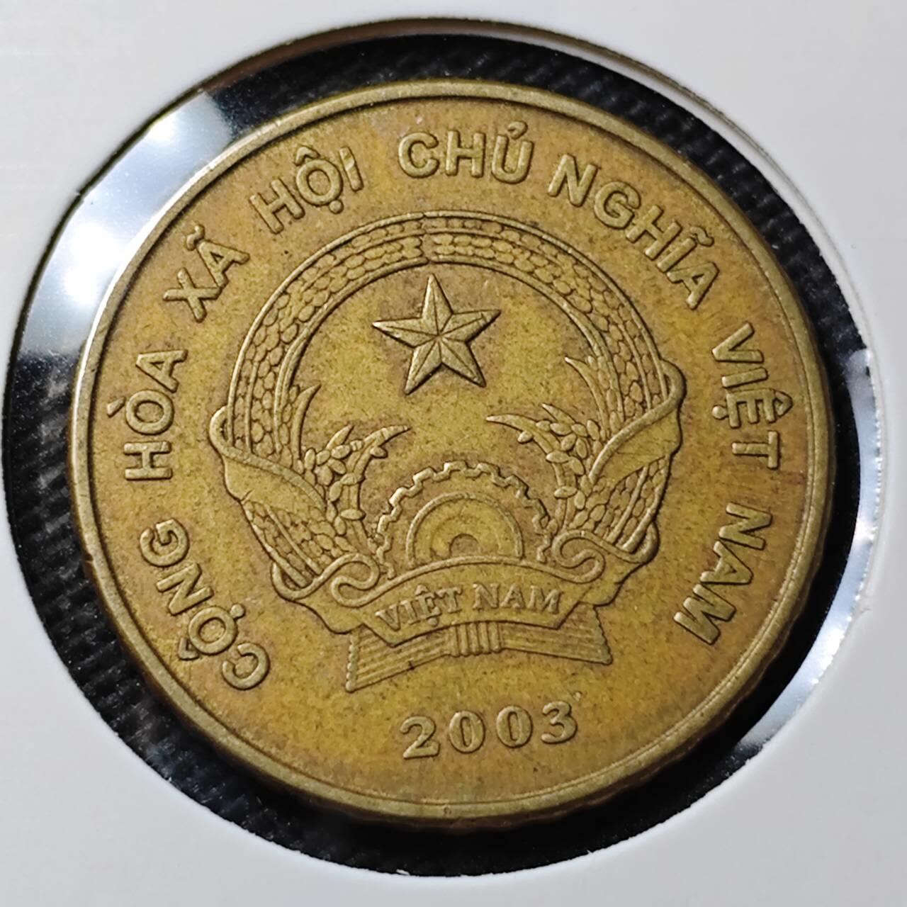 KK钱币收藏小铺 第336场 2月预留时间 周末发货 2003越南5OOO盾