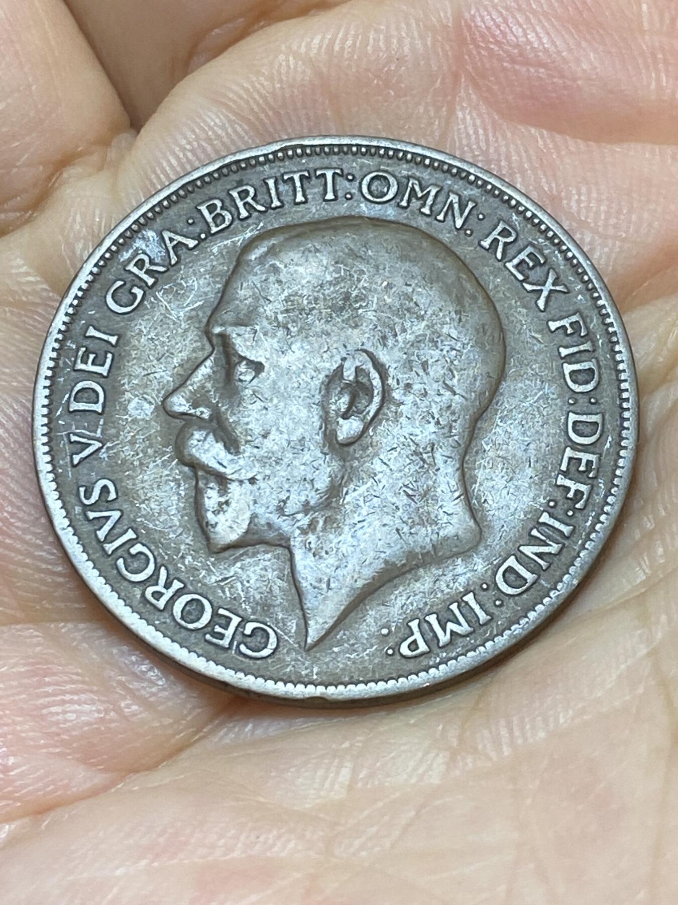 2025年第九十场(总第一百一十六场）外国好品散币(免佣金) 英国🇬🇧1920年1便士(乔治五世第一版)