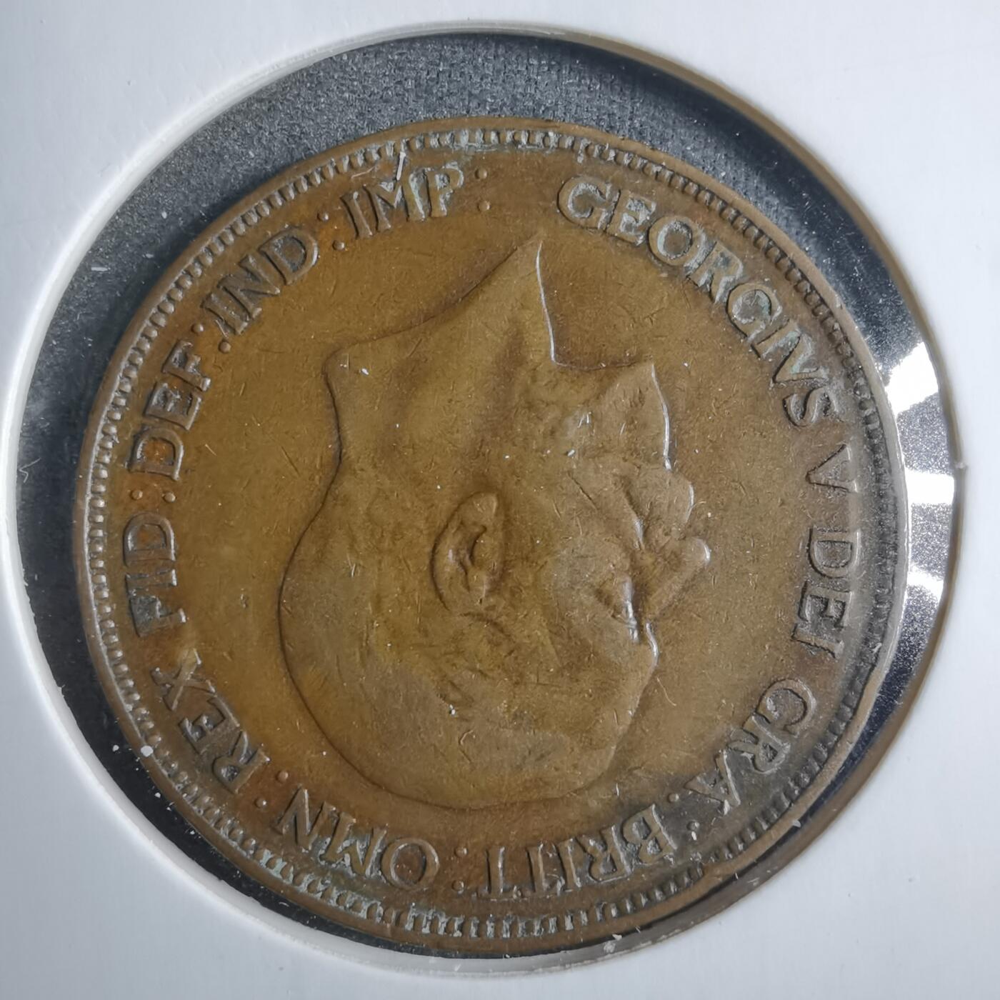 沼泽如烟--第838场 英国1931年1便士