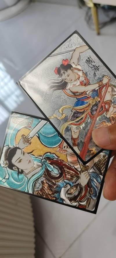 秋原瞳的小店第二十二期（持续收拍，卡游各系列最新活动卡一次看过瘾） - 昆仑万象项目粗闪特卡一对三娘➕哪吒