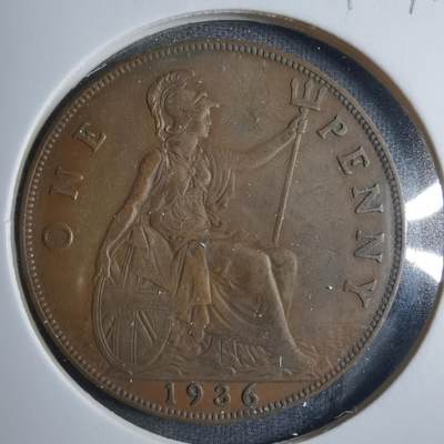 沼泽如烟--第838场 - 英国1936年1便士