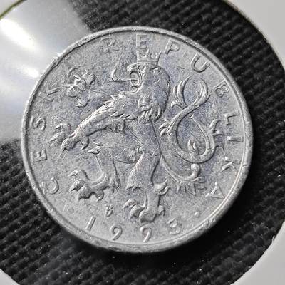 KK钱币收藏小铺 第336场 2月预留时间 周末发货 - 1993捷克50分 