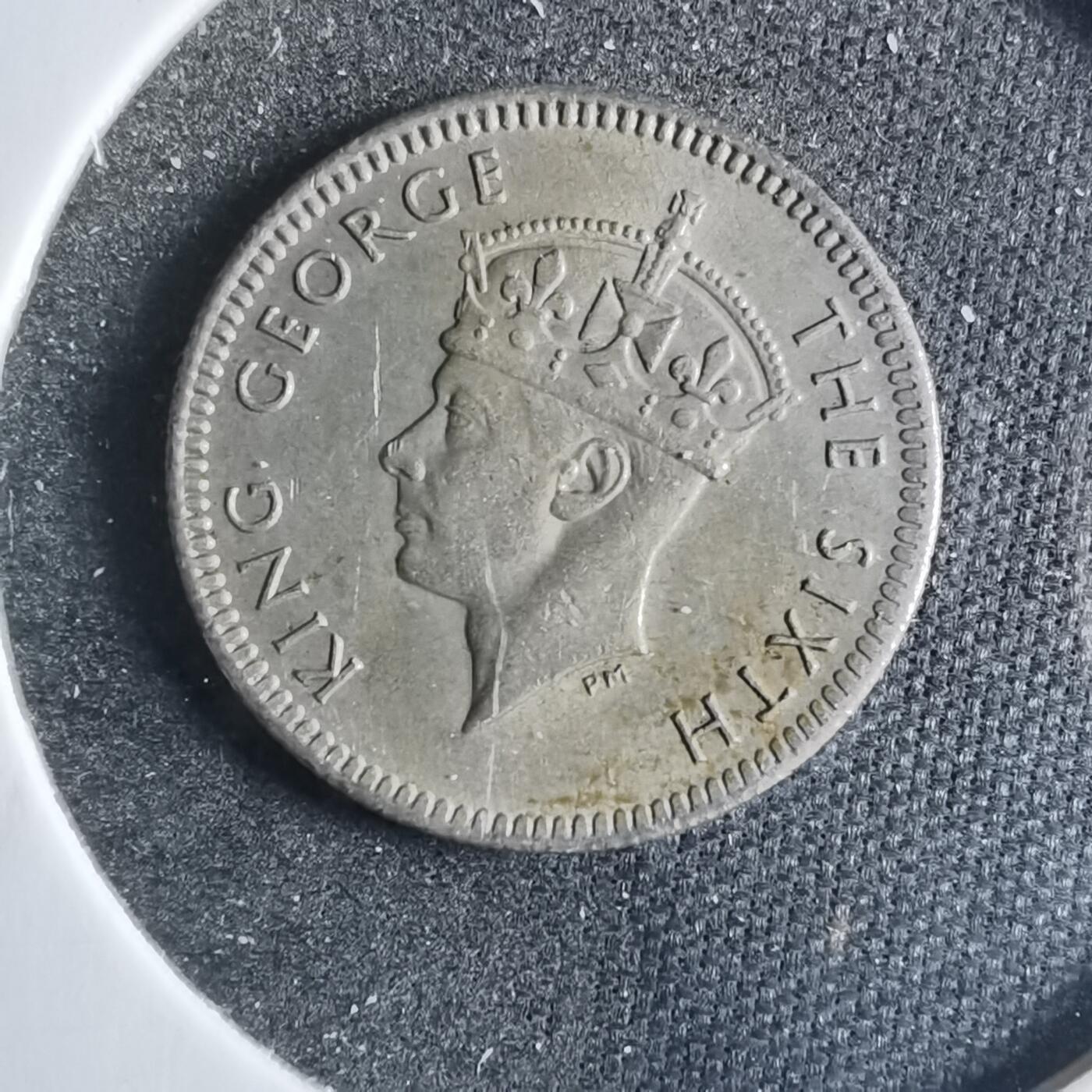沼泽如烟--第838场 英属马来亚1950年五分