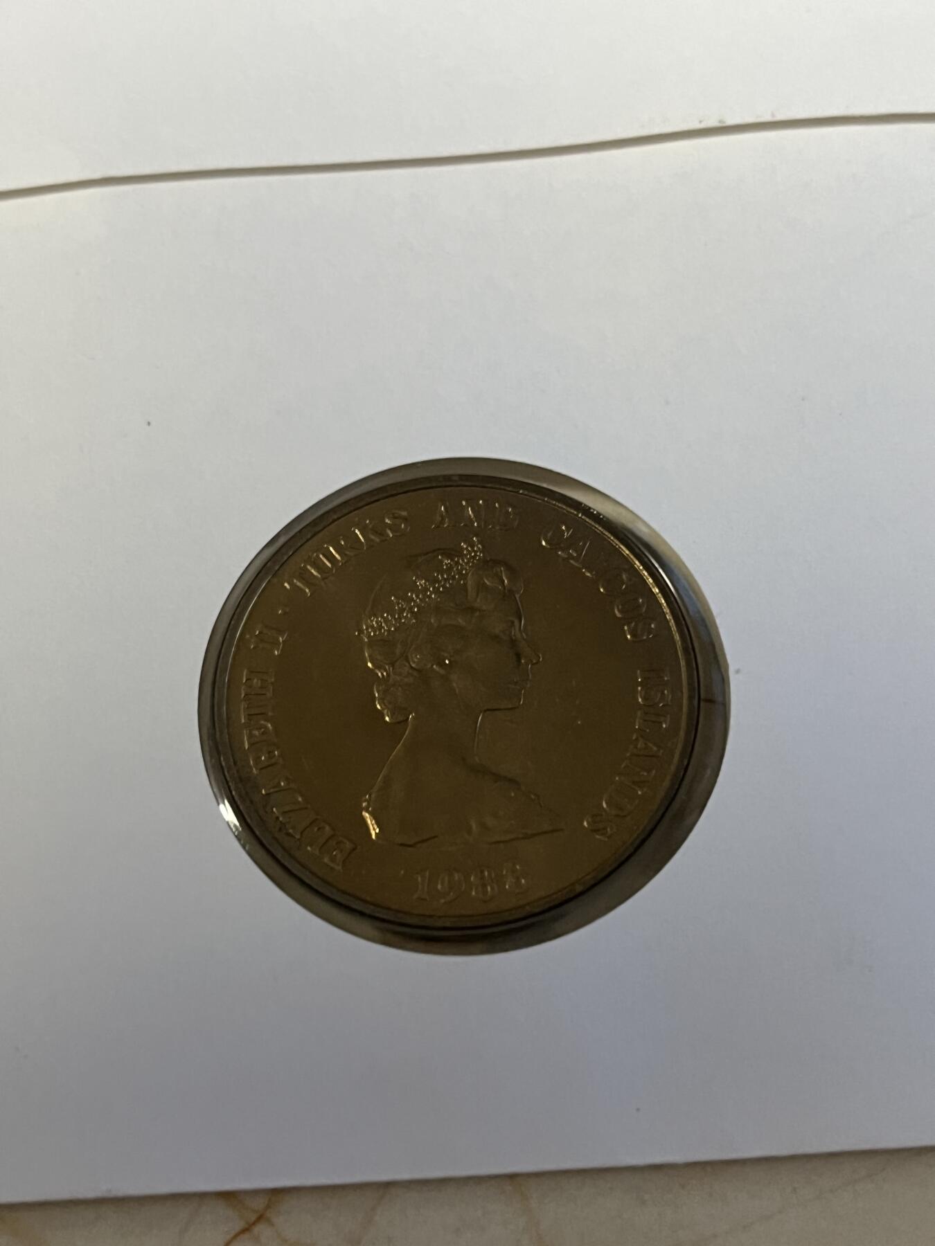 第175期拍卖【长期征集拍品】 特克斯和凯科斯1988年野生动物基金会蜥蜴纪念币邮币封