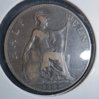 沼泽如烟--第838场 - 英国1903年半便士