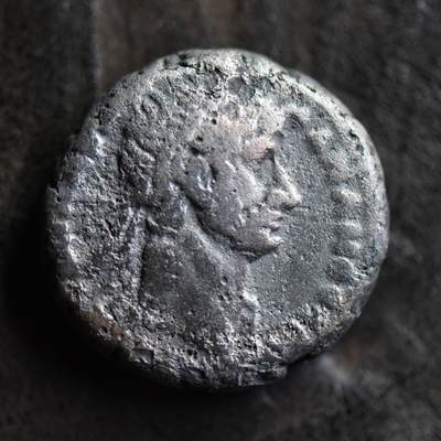 【良泉】【国庆精品场】10月2日晚19.30点开拍！ 222组，西方古代钱币、印章专场 - 【藏家出品C】12.87克，古罗马帝国 埃及行省 五贤帝哈德良（公元 117-138 年在位） 四德拉克马银币 