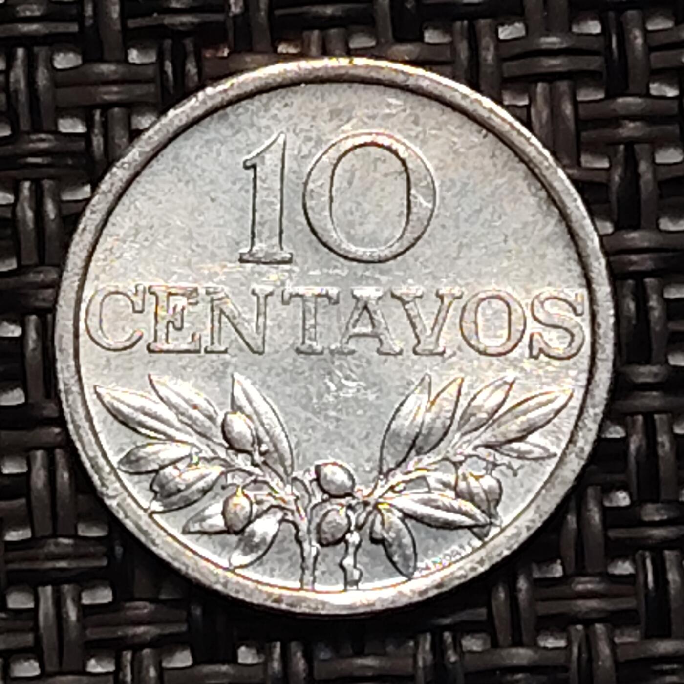 布加迪🐬～世界钱币(上海)🌾第 243 期 /  各国套币和散币 葡萄牙🇵🇹 1971年 10分