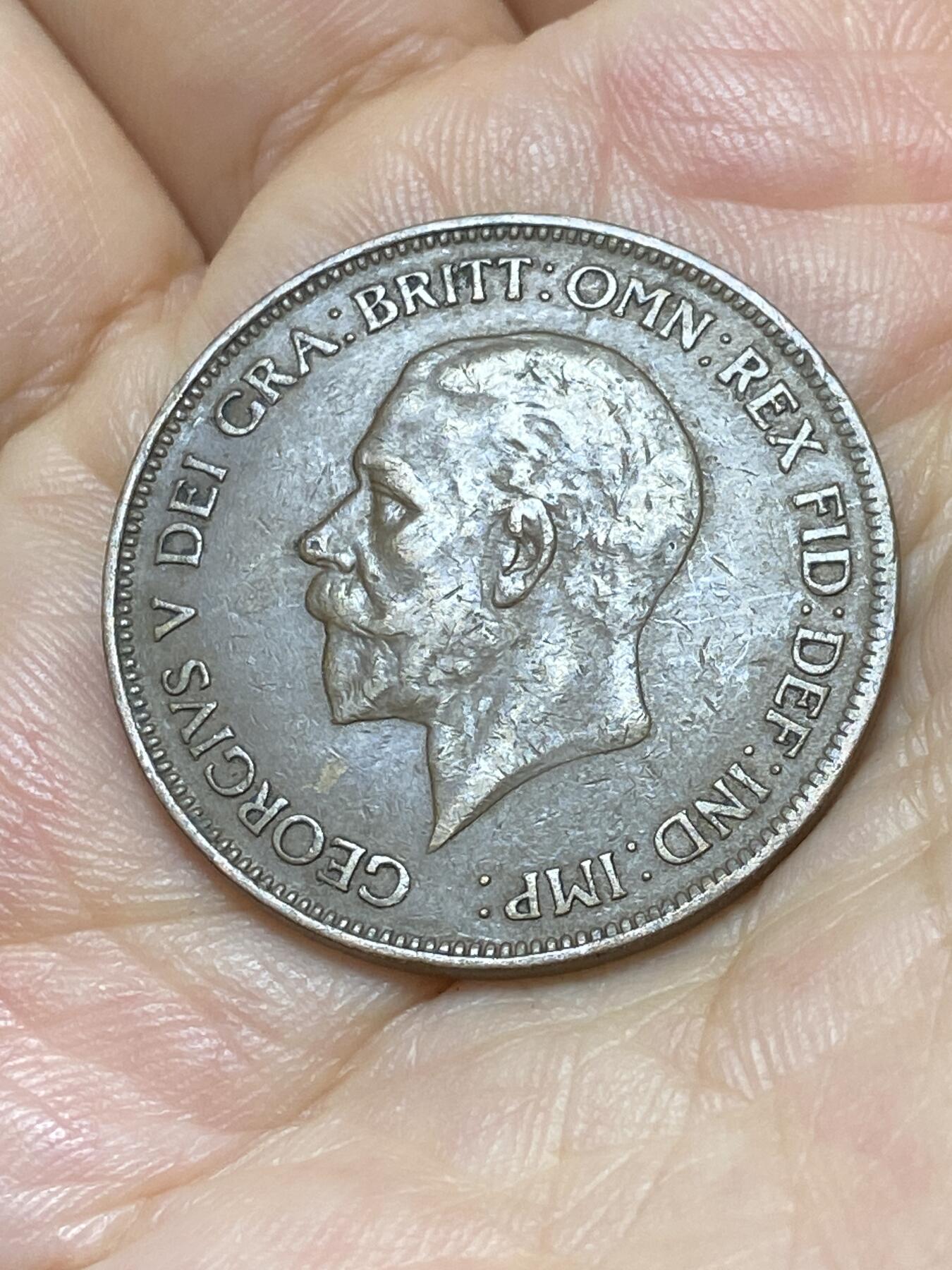 2025年第九十场(总第一百一十六场）外国好品散币(免佣金) 英国🇬🇧1929年1便士(乔治五世第三版)