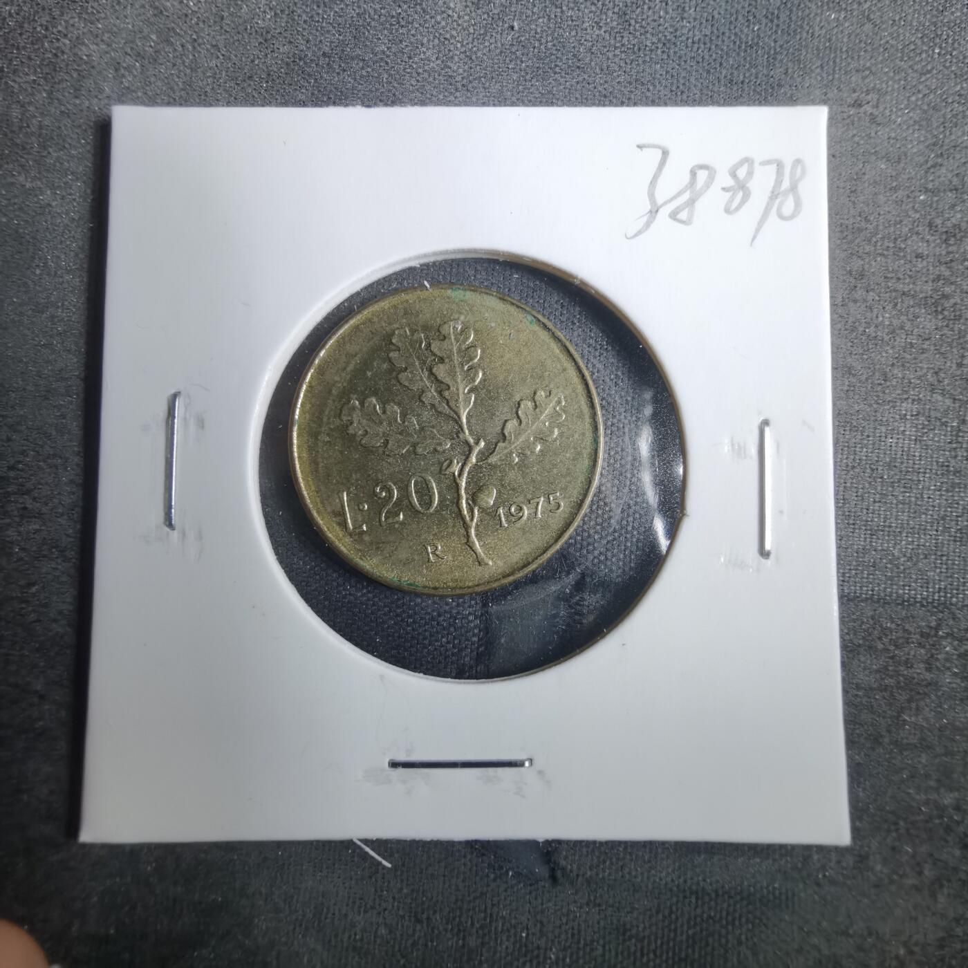 沼泽如烟--第838场 意大利1975年20里拉
