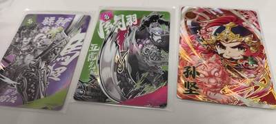秋原瞳的小店第二十二期（持续收拍，卡游各系列最新活动卡一次看过瘾） - 卡游三国名将卡2张➕孙坚