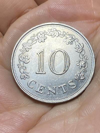 2025年第九十场(总第一百一十六场）外国好品散币(免佣金) - 好品–马耳他🇲🇹1972年10分(第一套流通硬币)