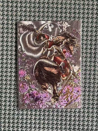 NO.9期 周末去哪爽？金牌大拍场！一站式配齐，方便凑单！（周6晚6点半截拍，卖家送拍0抽成！） - 【亲签卡】卡德曼 武韵红颜 谷粒亲签 108红编扈三娘07A款 粗闪