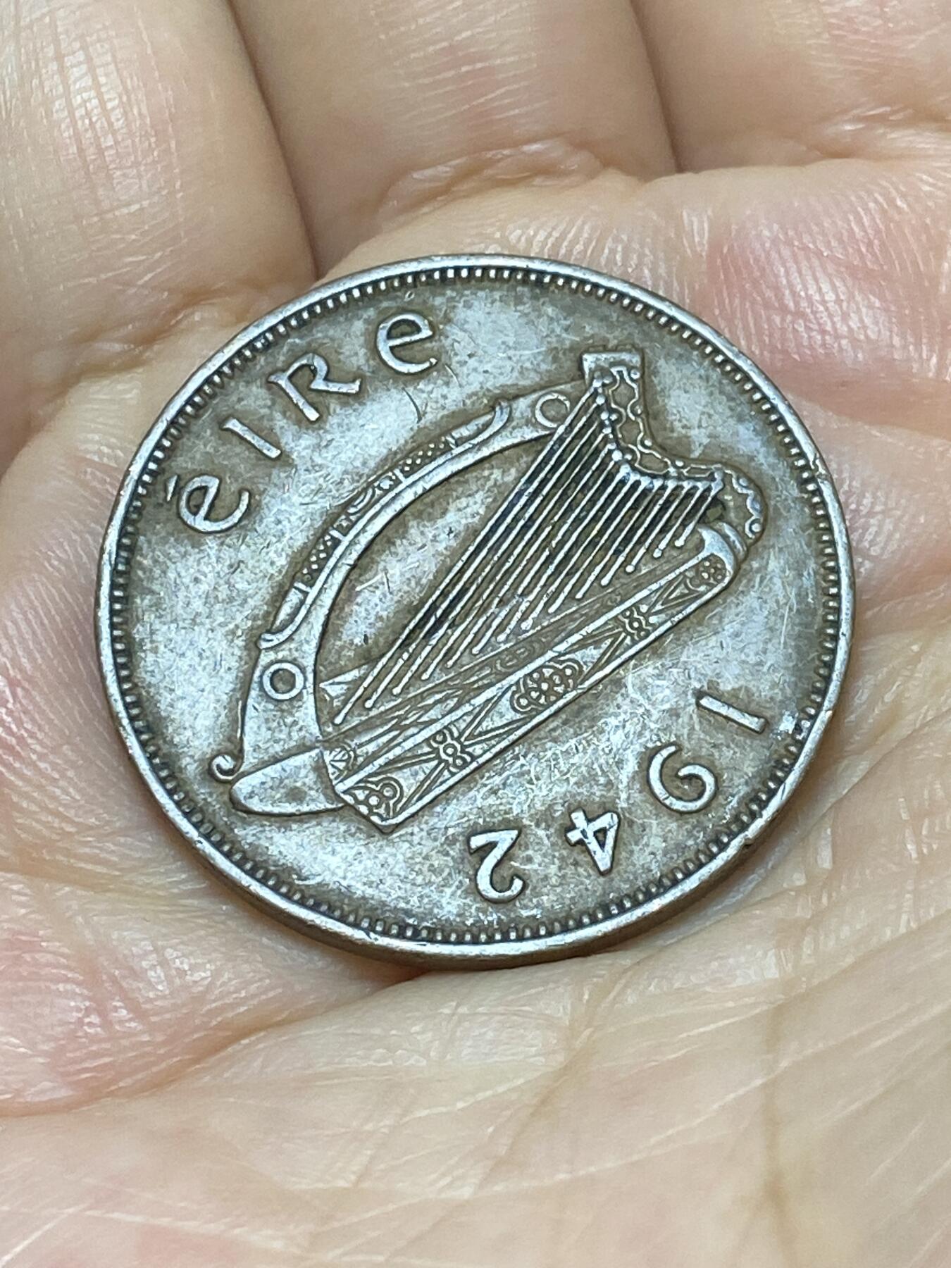 2025年第九十场(总第一百一十六场）外国好品散币(免佣金) 爱尔兰🇮🇪1942年1便士(共和国时期第一套)