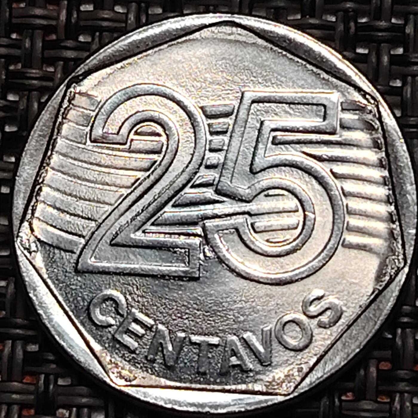 布加迪🐬～世界钱币(上海)🌾第 243 期 /  各国套币和散币 巴西🇧🇷 1994年 25分