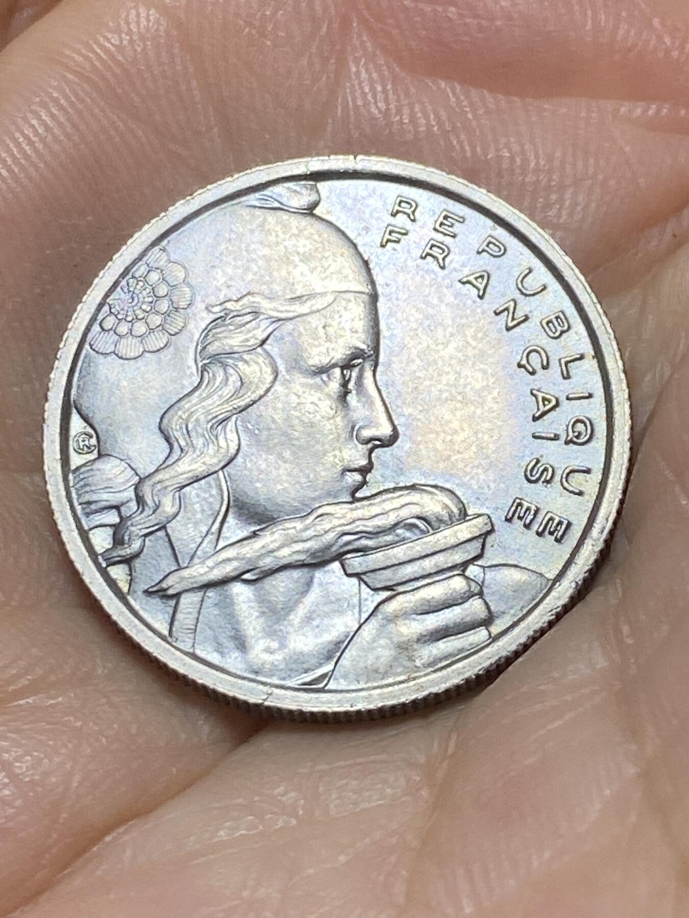 2025年第九十场(总第一百一十六场）外国好品散币(免佣金) 好品–法国🇫🇷1955年100法郎