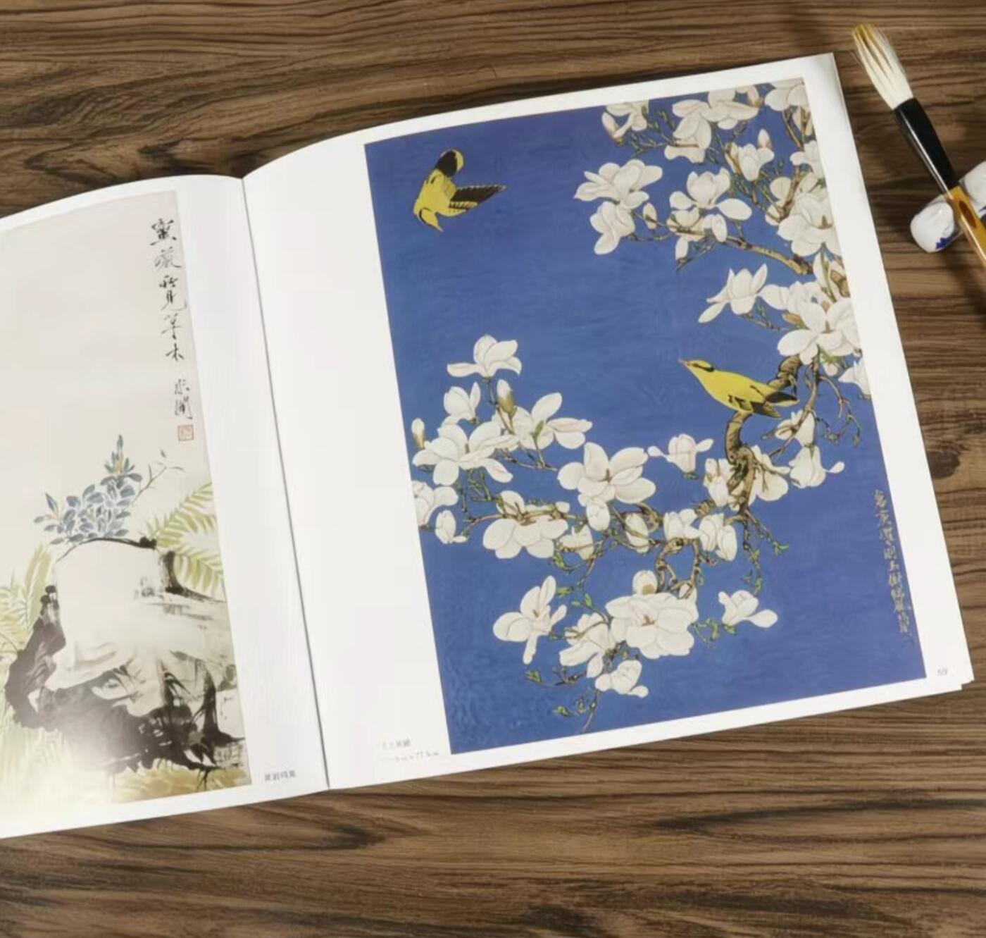 中国画大师画册专场 全新正版（2） 中国画大师糸列于非闇画册 全新正版12开大版面铜版纸彩印