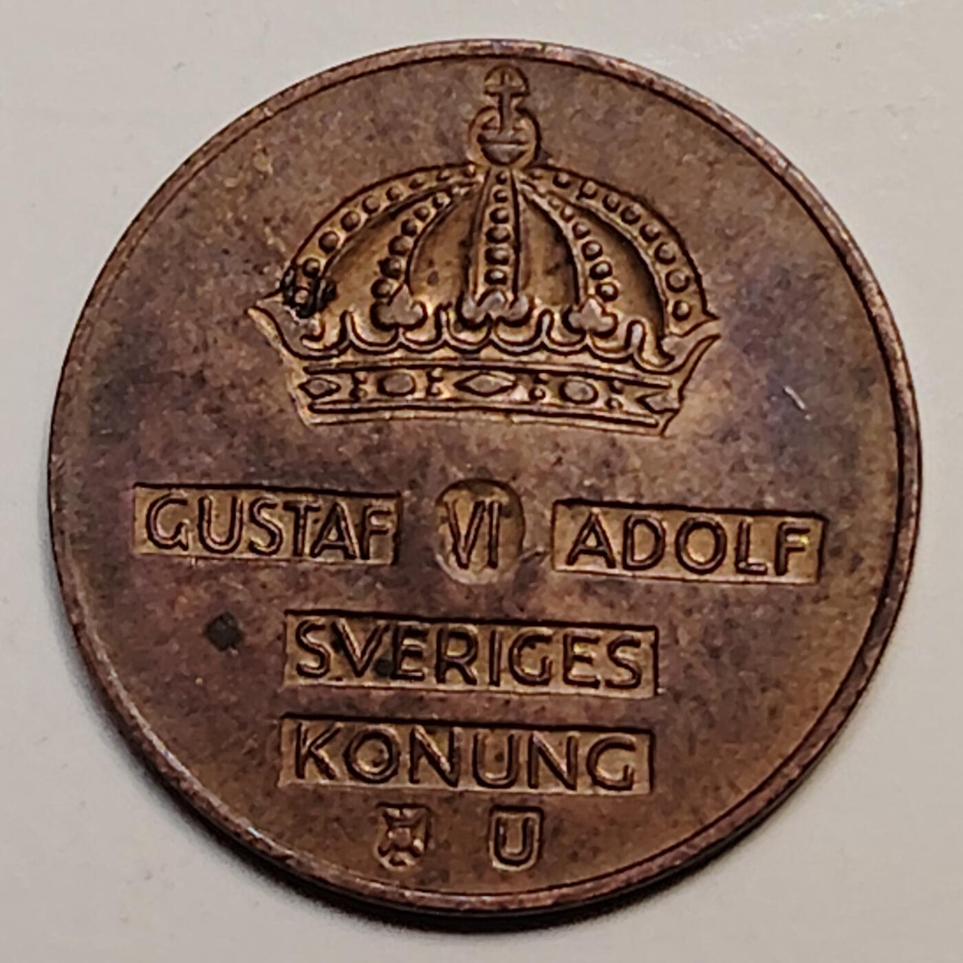 布加迪🐬～世界钱币(上海)🌾第 243 期 /  各国套币和散币 瑞典🇸🇪 1967年 2奥尔
