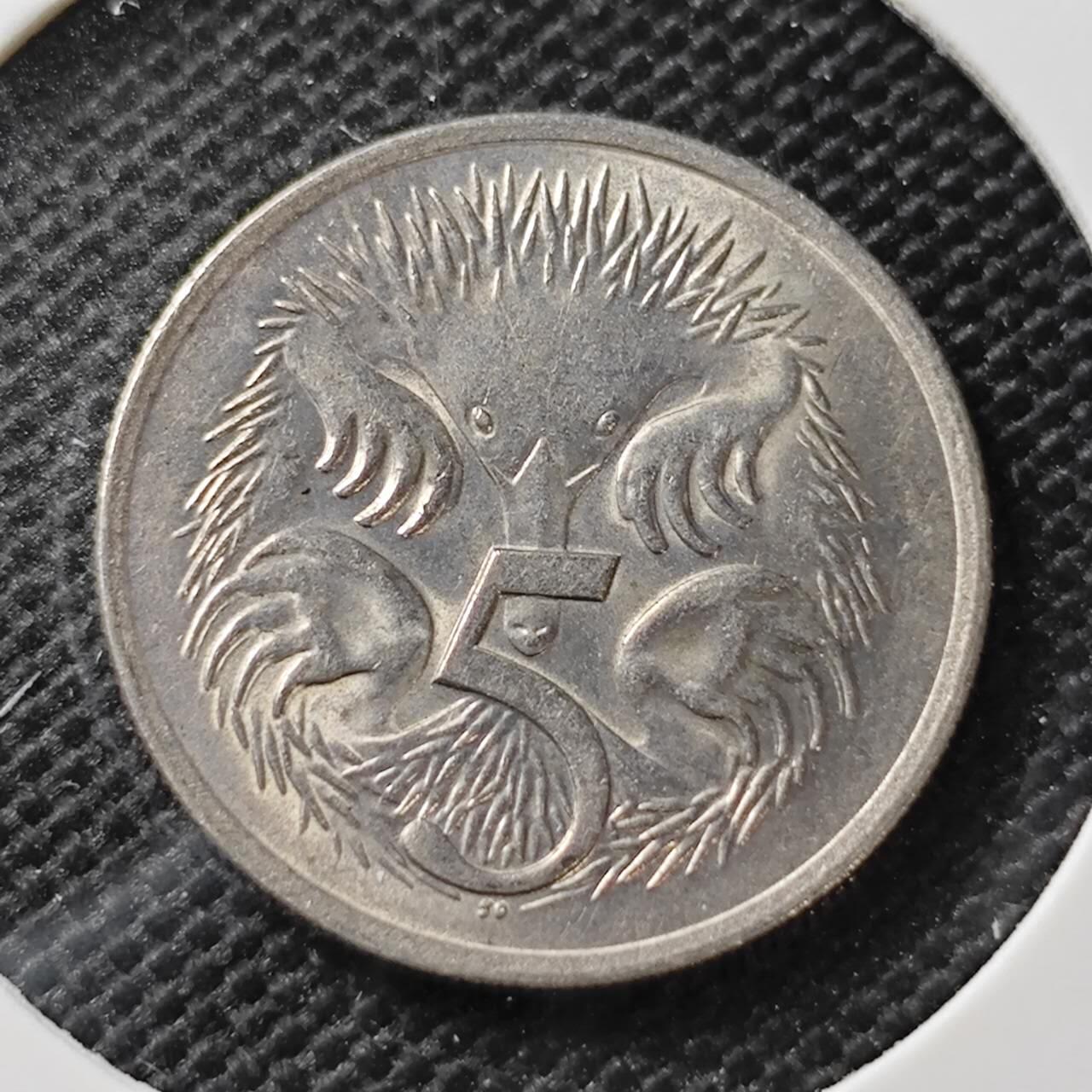KK钱币收藏小铺 第336场 2月预留时间 周末发货  1982澳大利亚5分