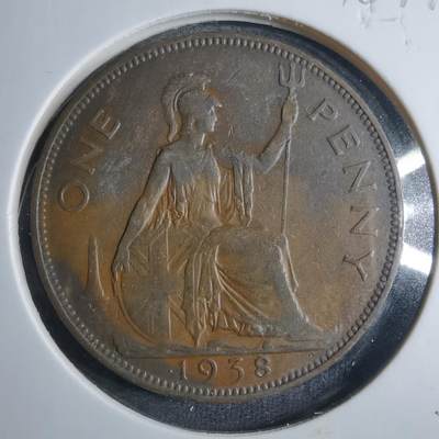 沼泽如烟--第838场 - 英国1938年1便士