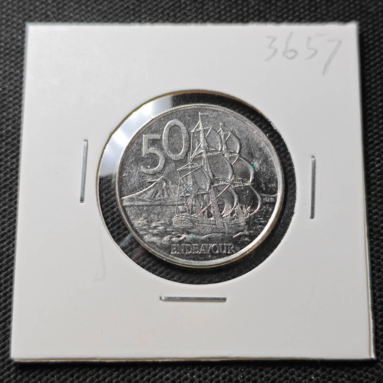 KK钱币收藏小铺 第336场 2月预留时间 周末发货 2006澳大利亚50分 