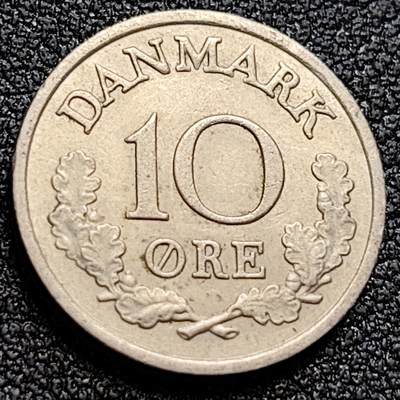 泉币菌-第109场-精品福利场 - 18mm 丹麦 皇冠 1970年10欧尔 