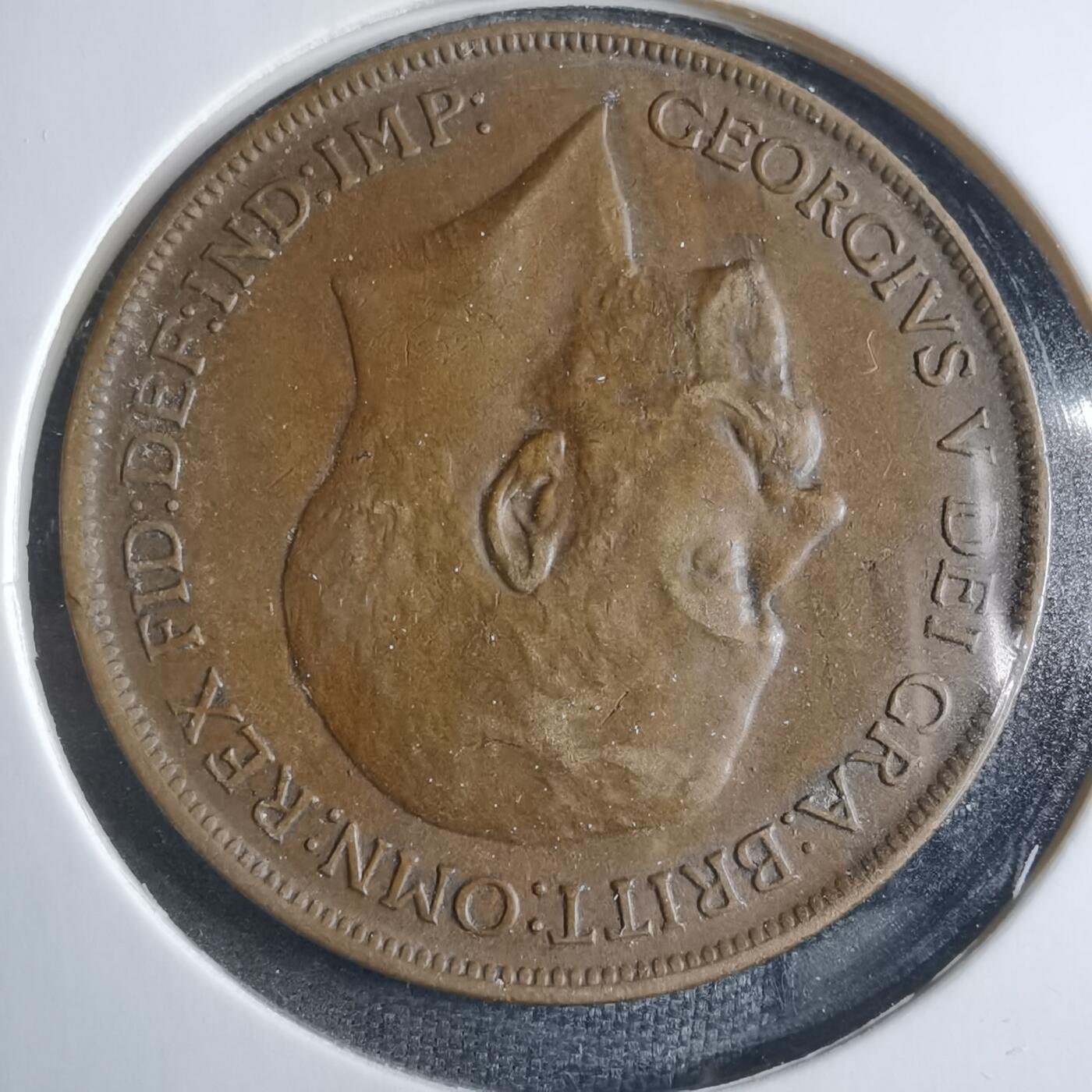 沼泽如烟--第838场 英国1912年1便士