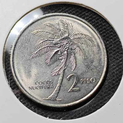 KK钱币收藏小铺 第336场 2月预留时间 周末发货 -  1993菲律宾2比索