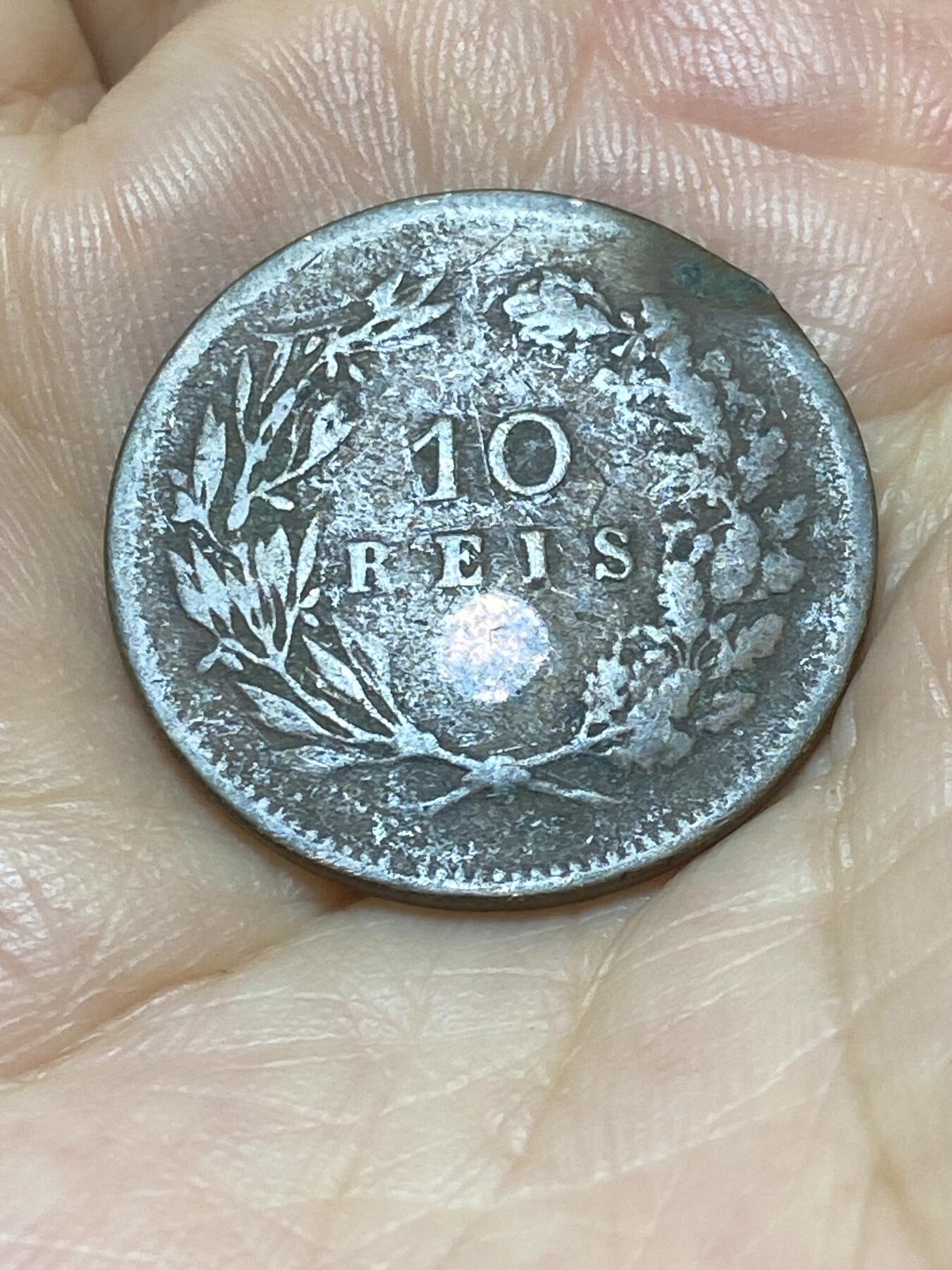 2025年第九十场(总第一百一十六场）外国好品散币(免佣金) 葡萄牙🇵🇹1891年10瑞斯(卡洛斯一世时期)