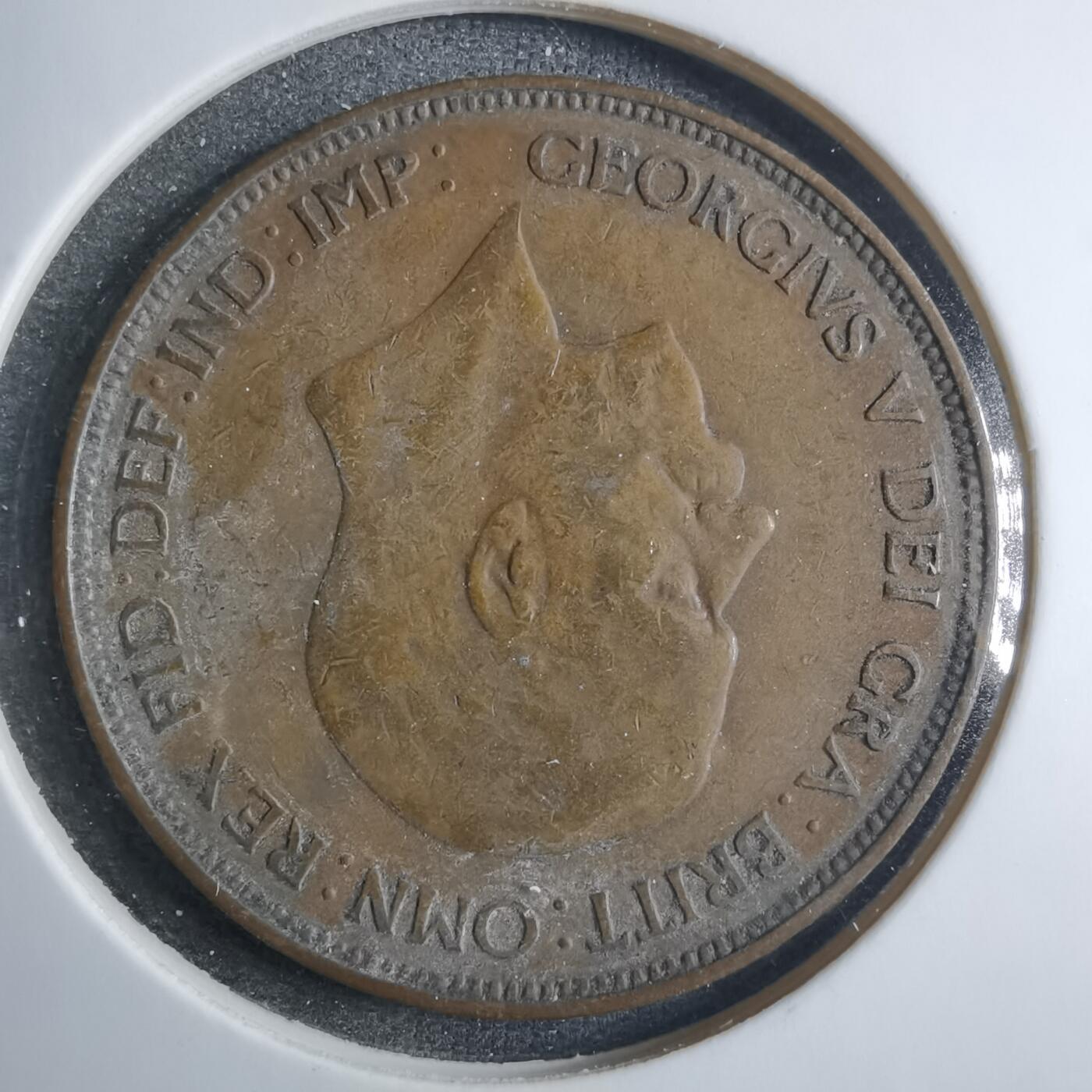 沼泽如烟--第838场 英国1935年1便士