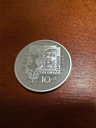 长老汇蛇年精选第四十六场拍卖 2009波兰艺术家切斯瓦夫·尼曼10兹罗提精制银币，14.14克925银