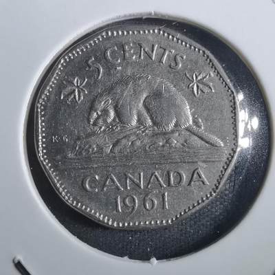 沼泽如烟--第839场 - 加拿大1961年五分