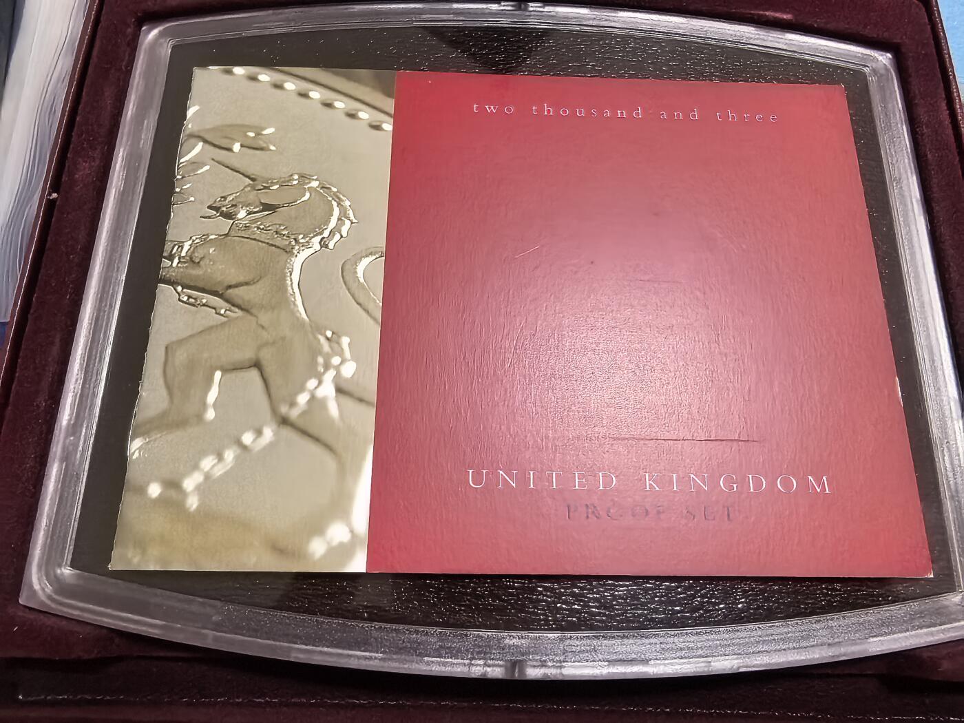 长老汇蛇年精选第四十七场拍卖 2003英国11枚精制套币，盒证全，5000套