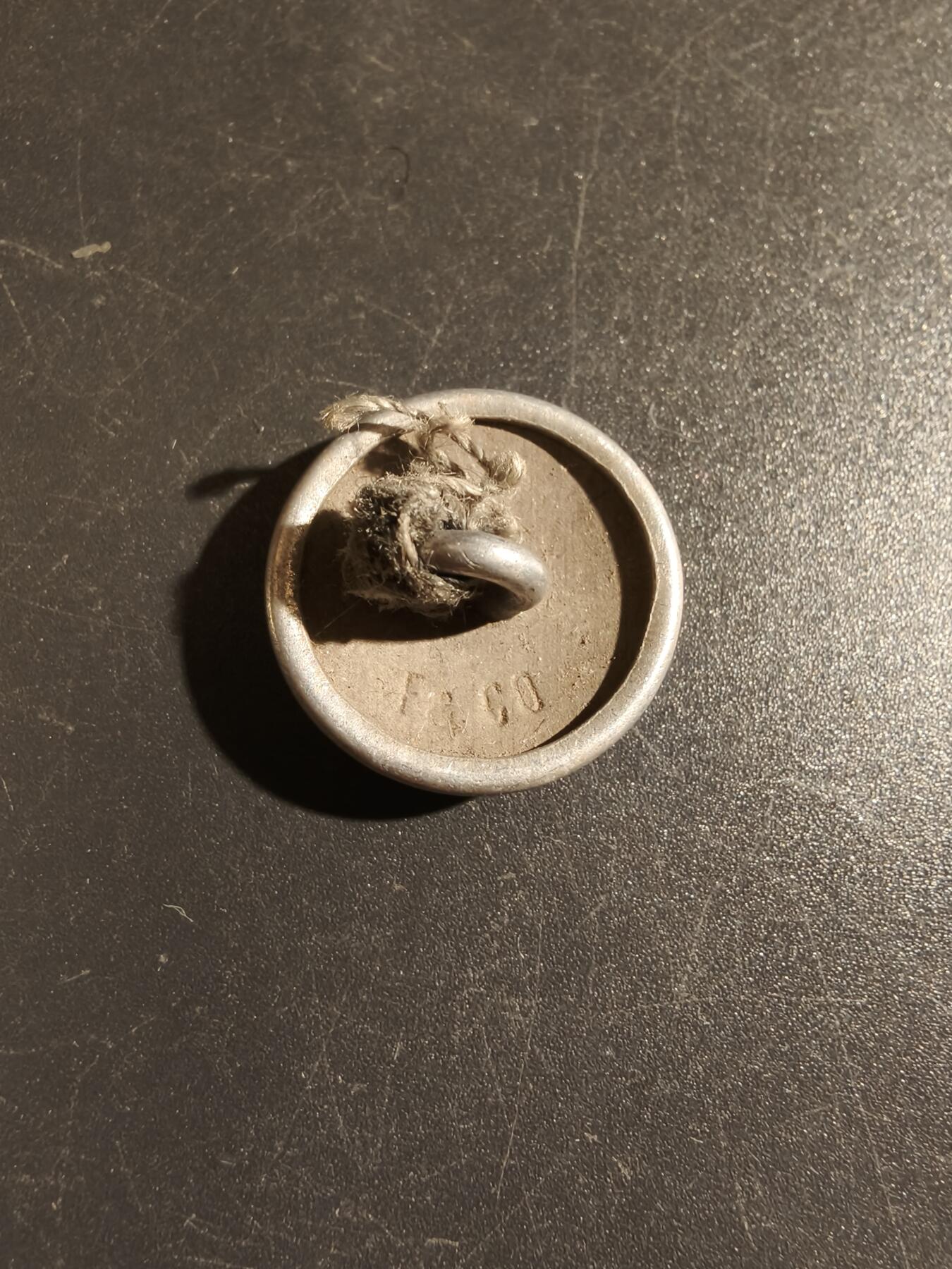 老王徽章第149期 德三制服钮扣   直径20mm 