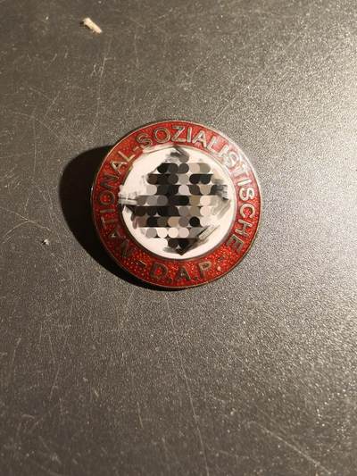 老王徽章第149期 - 德三NSDAP证章   珐琅材质